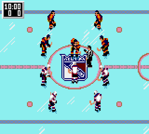 NHL 95 - Game Gear game screenshot (1995) by Electronic Arts